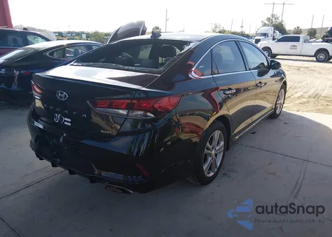2018 Hyundai Sonata Sport z USA, uszkodzony, nr VIN 5NPE34AF3JH641512